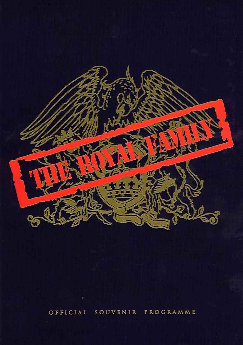 THE ROYAL FAMILY Programme front cover